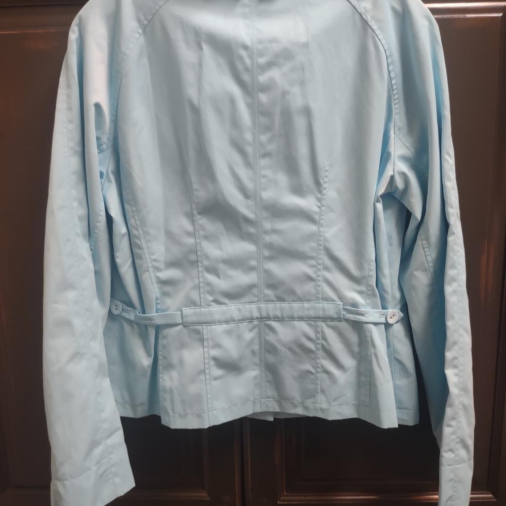 Etcetera Sky Blue Utility Jacket - image 3